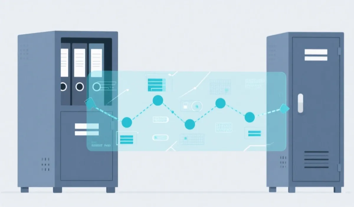历史信息归档与一致性流程图